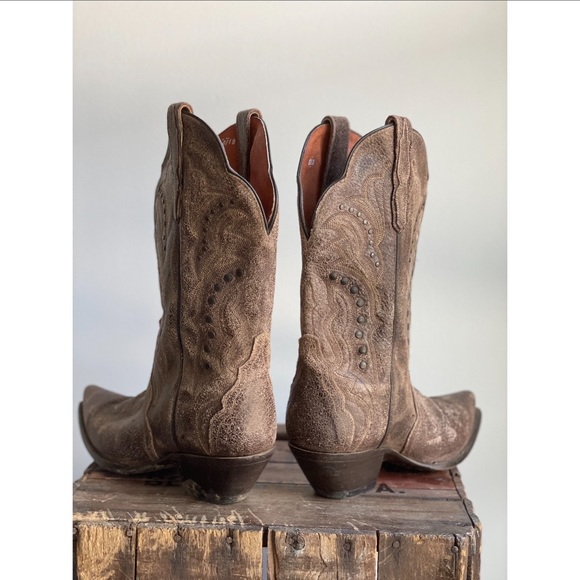 Studded Dan Post Western Boots - Picture 6 of 6
